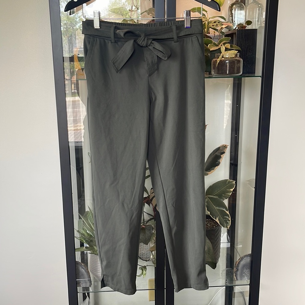 Green pants